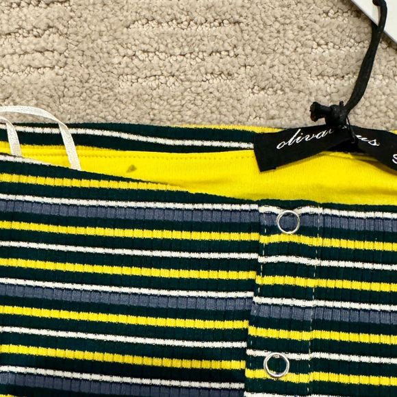 NWT* Olivaceous Ribbed Knit Skirt & Tank Top Set - Women's Size Small - Picture 8 of 11